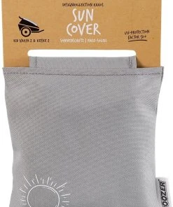 Grosses soldes ✔️ Croozer Cache soleil pour Kid Keeke 2, gris 🧨 -Accessoires Vélo Soldes croozer suncover for kid keeke 2 stone grey 2 1