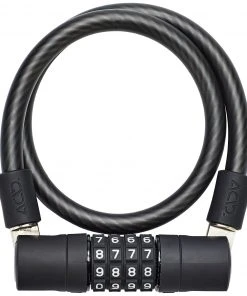 Grosses soldes 💯 Cube ACID Corvid C65 Antivol à câble avec combinaison, noir ❤️