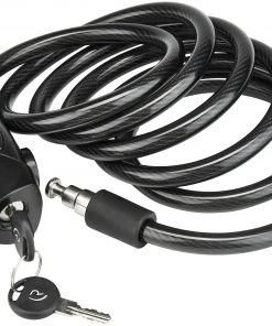 Acheter 🔥 Cube RFR 13351 Antivol à spirale 12x1800mm, noir 🛒 -Accessoires Vélo Soldes cube rfr 13351 spiralkabelschloss 12x1800mm schwarz 3