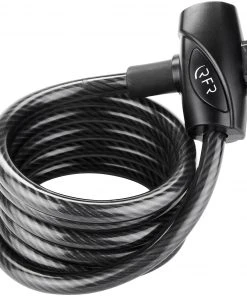 Nouveau 🤩 Cube RFR 13352 Antivol à spirale 12x1800mm, noir ⭐ -Accessoires Vélo Soldes cube rfr 13352 spiralkabelschloss 12x1800mm schwarz 3