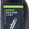 Nouveau ⭐ Danico Biotech Race Shok 1.5 WT Huile pour fourche 1l ISO 10 ✔️