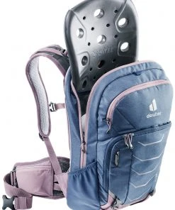Meilleure vente ❤️ Deuter Attack 14 SL Sac à dos Femme, bleu/violet 🎉 -Accessoires Vélo Soldes deuter attack 14 sl backpack women marine grape 3 1