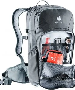 Acheter ⌛ Deuter Attack 22 EL Sac à dos, gris 👍 -Accessoires Vélo Soldes deuter attack 22 el backpack graphite shale 3