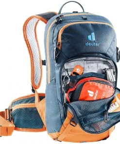 Offres 👍 Deuter Attack 8 JR Sac à dos Enfant, noir/gris ⌛ -Accessoires Vélo Soldes deuter attack 8 jr backpack kids arctic mandarine 6