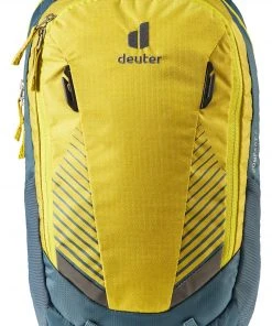 Budget 🎁 Deuter Compact 8 Sac à dos Enfant, jaune/gris 🥰 -Accessoires Vélo Soldes deuter compact 8 jr backpack kids greencurry arctic 6