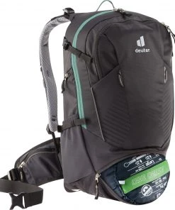 Meilleure vente ⭐ Deuter Trans Alpine 24 Sac à dos, noir ✔️ -Accessoires Vélo Soldes deuter trans alpine 24 backpack black 4 1