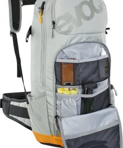 Les meilleures critiques de ⌛ EVOC FR Enduro E-Ride Sac à dos Protecteur 16l, gris 👏 -Accessoires Vélo Soldes evoc fr enduro e ride protector backpack 16l stone bright orange 5
