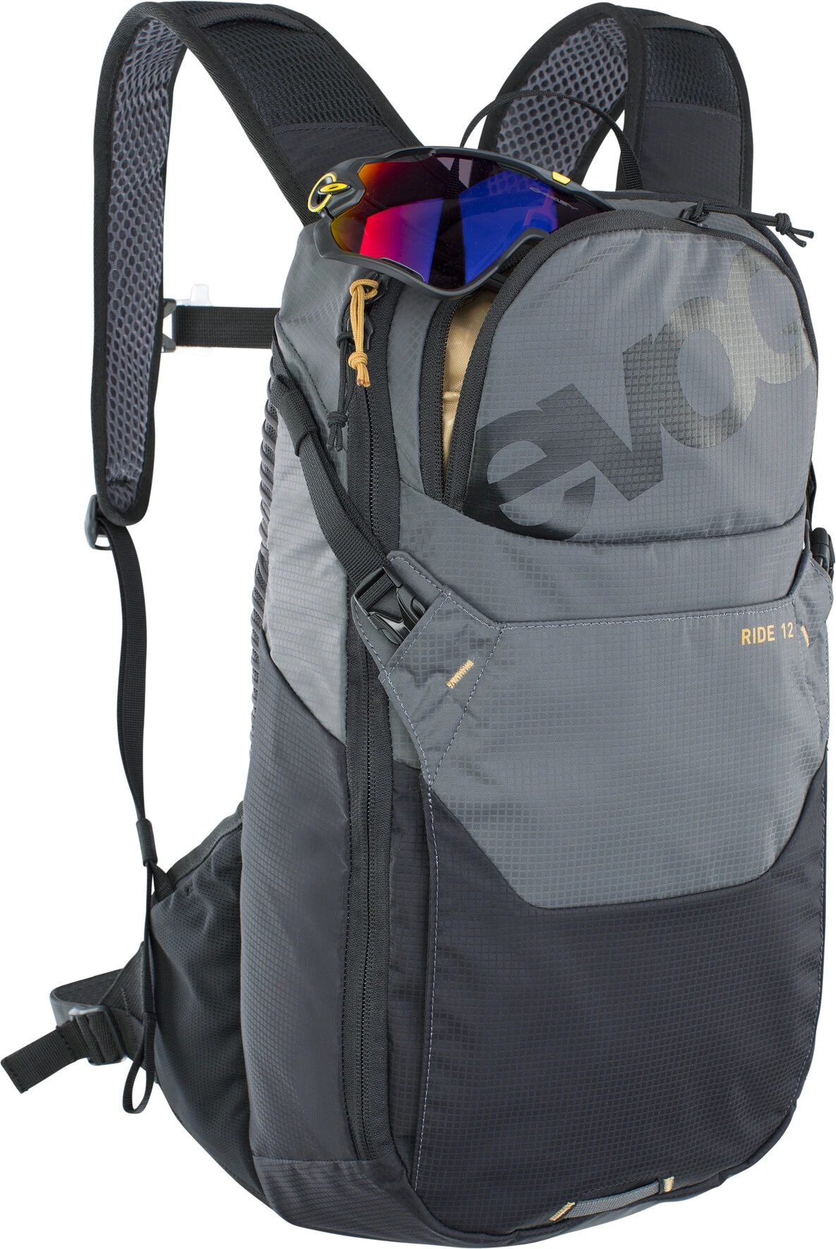 Sortie 😉 EVOC Ride 12 Sac à dos 12l + Poche à eau 2l, rouge/gris ⌛ 3 Sortie 😉 EVOC Ride 12 Sac à dos 12l + Poche à eau 2l, rouge/gris ⌛ – Image 3