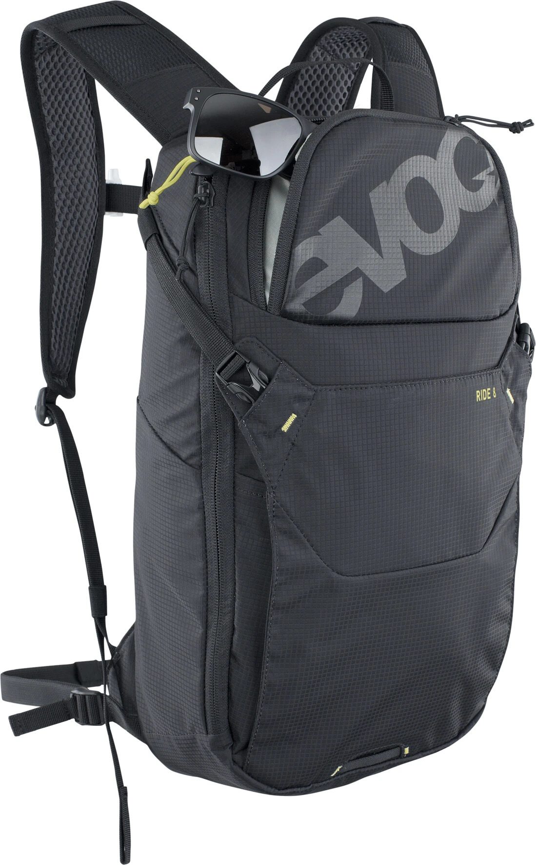 De gros ✨ EVOC Ride 8 Sac à dos 8l + 2l Bladder, gris/olive ✔️ 4 De gros ✨ EVOC Ride 8 Sac à dos 8l + 2l Bladder, gris/olive ✔️ – Image 4