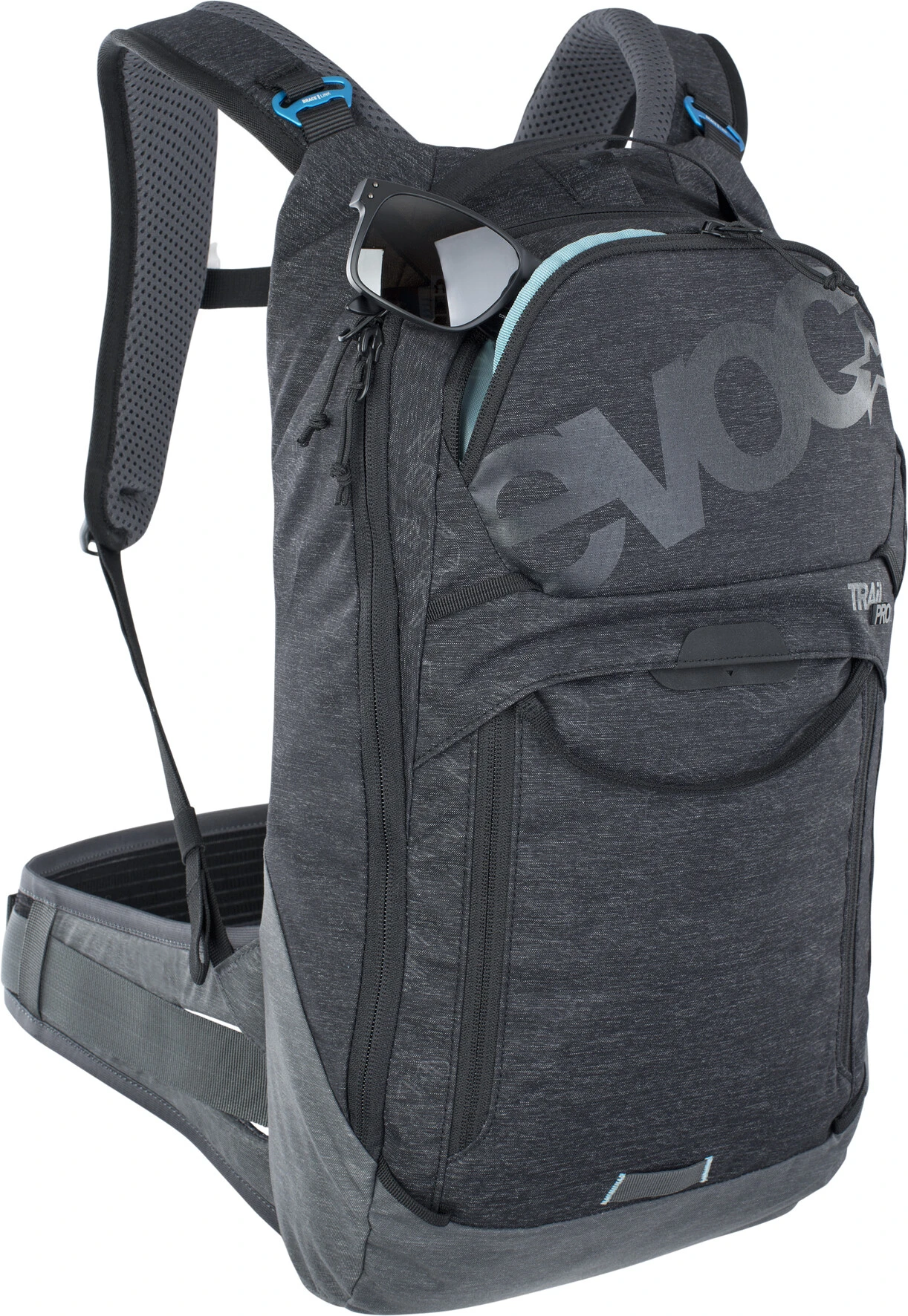 Grosses soldes ✨ EVOC Trail Pro 10 Sac à dos Protecteur, gris 🤩 3 Grosses soldes ✨ EVOC Trail Pro 10 Sac à dos Protecteur, gris 🤩 – Image 3