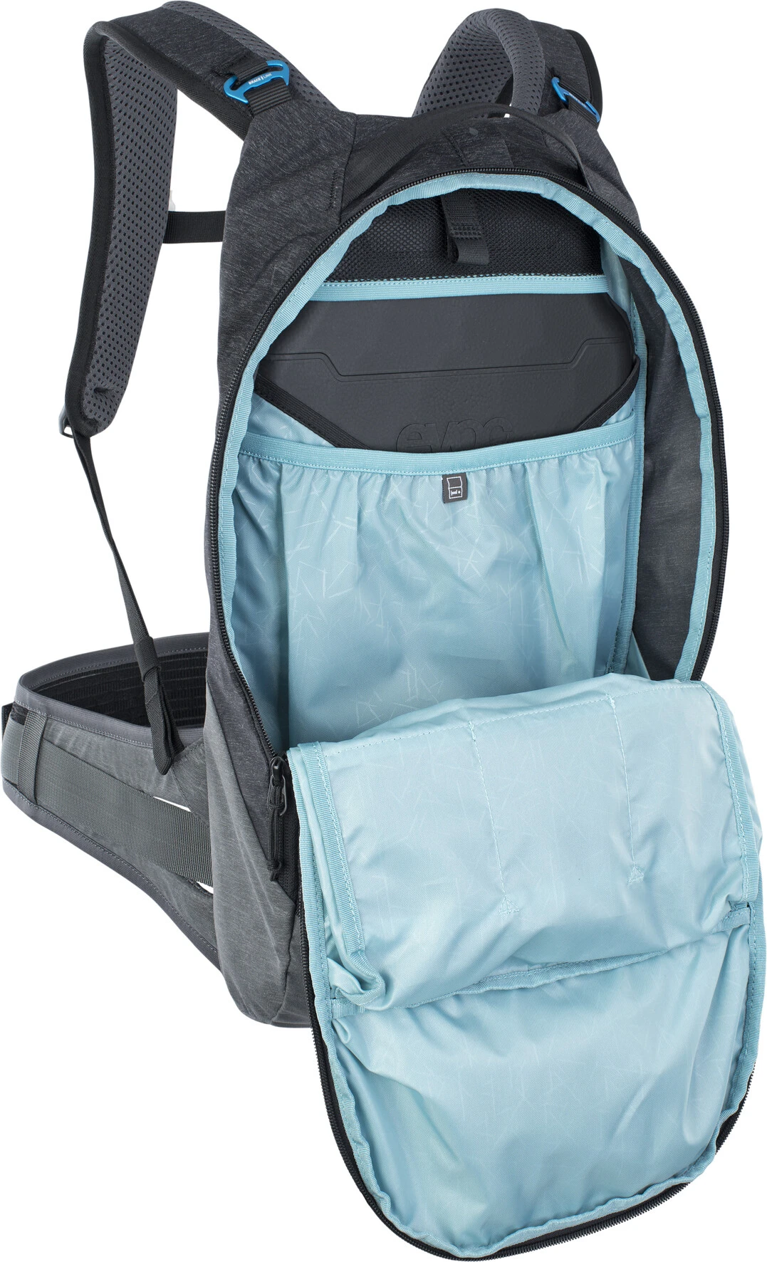 Grosses soldes ✨ EVOC Trail Pro 10 Sac à dos Protecteur, gris 🤩 4 Grosses soldes ✨ EVOC Trail Pro 10 Sac à dos Protecteur, gris 🤩 – Image 4