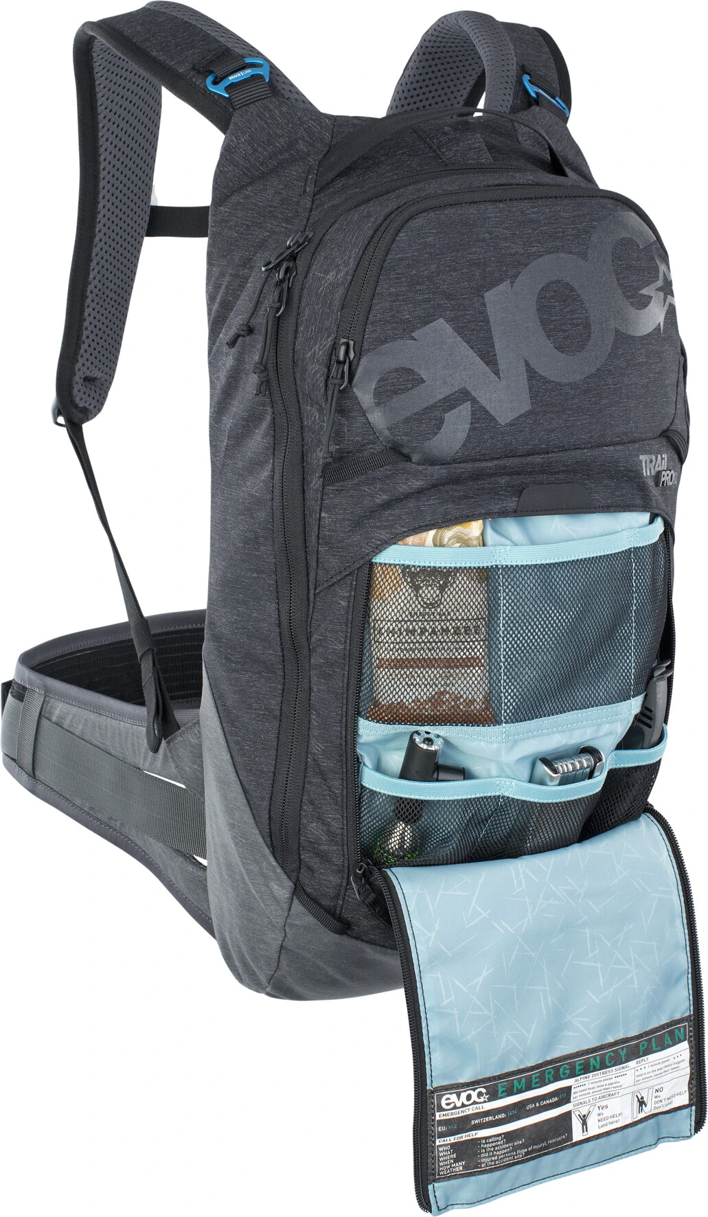 Grosses soldes ✨ EVOC Trail Pro 10 Sac à dos Protecteur, gris 🤩 6 Grosses soldes ✨ EVOC Trail Pro 10 Sac à dos Protecteur, gris 🤩 – Image 6
