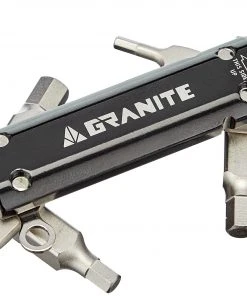 Promo 😀 Granite Outil multifonction Avec Bouchon Inférieur 30 mm, noir ⌛ -Accessoires Vélo Soldes granite tool kit with 30mm bottom cap black 5 1