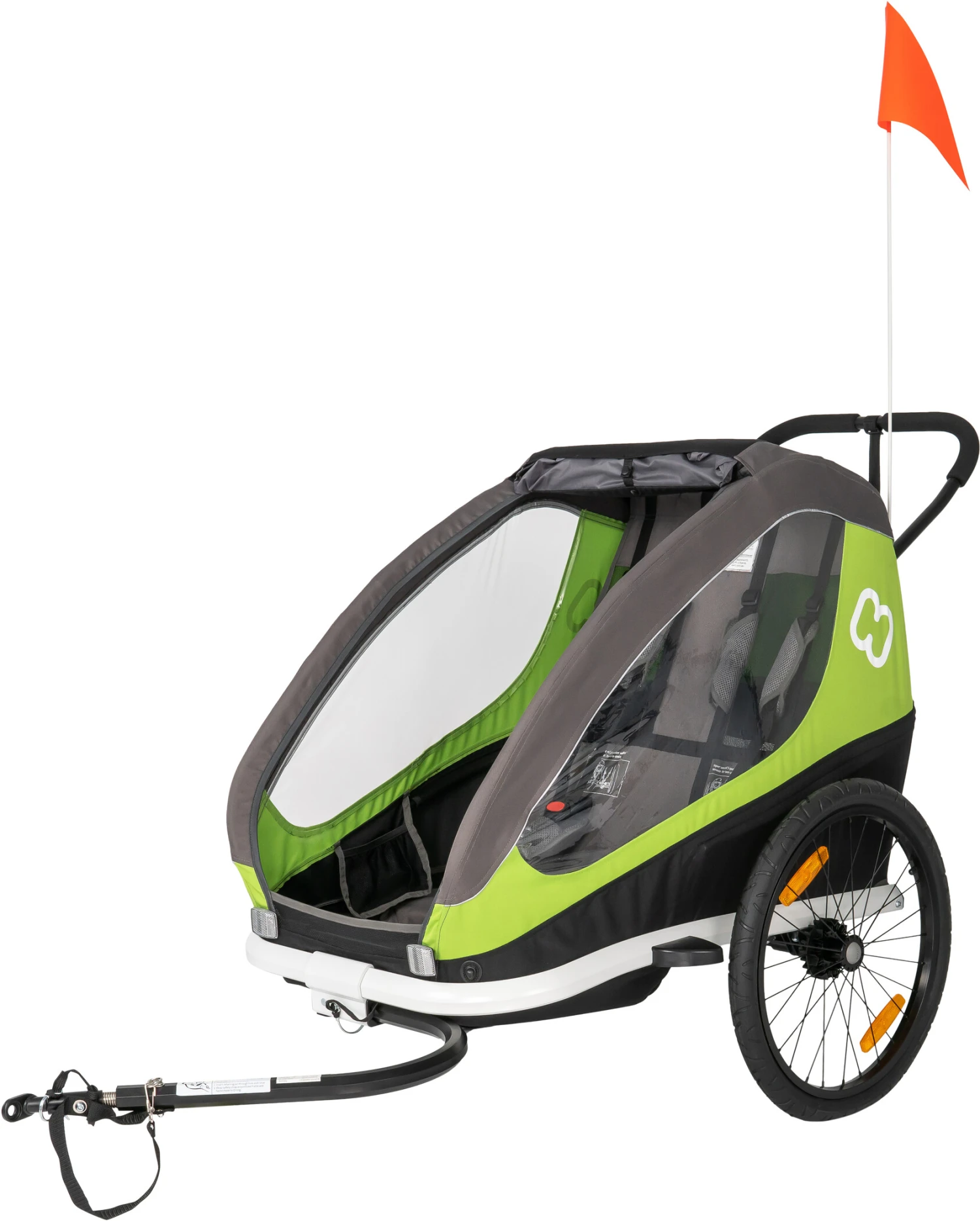 Grosses soldes 🤩 Hamax Traveller Remorque Vélo bras de bicyclette et roue de poussette inclus, bleu ❤️ 1 Grosses soldes 🤩 Hamax Traveller Remorque Vélo bras de bicyclette et roue de poussette inclus, bleu ❤️