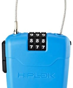 Meilleur prix ✔️ Hiplok FX Antivol rétractable avec réflecteur, rouge 🥰
