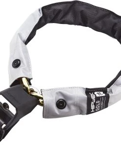 Tout neuf 😀 Hiplok Gold Superbright Antivol, noir/gris 👍 -Accessoires Vélo Soldes hiplok gold superbright kettenschloss schwarz reflekt 3
