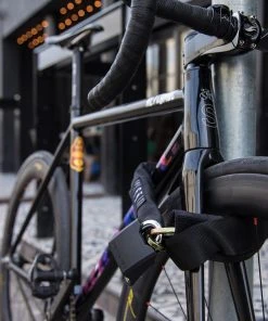 Meilleur prix ❤️ Hiplok Original V1.50 Antivol, noir/blanc ⭐ -Accessoires Vélo Soldes hiplok original v150 kettenschloss schwarz 5 1