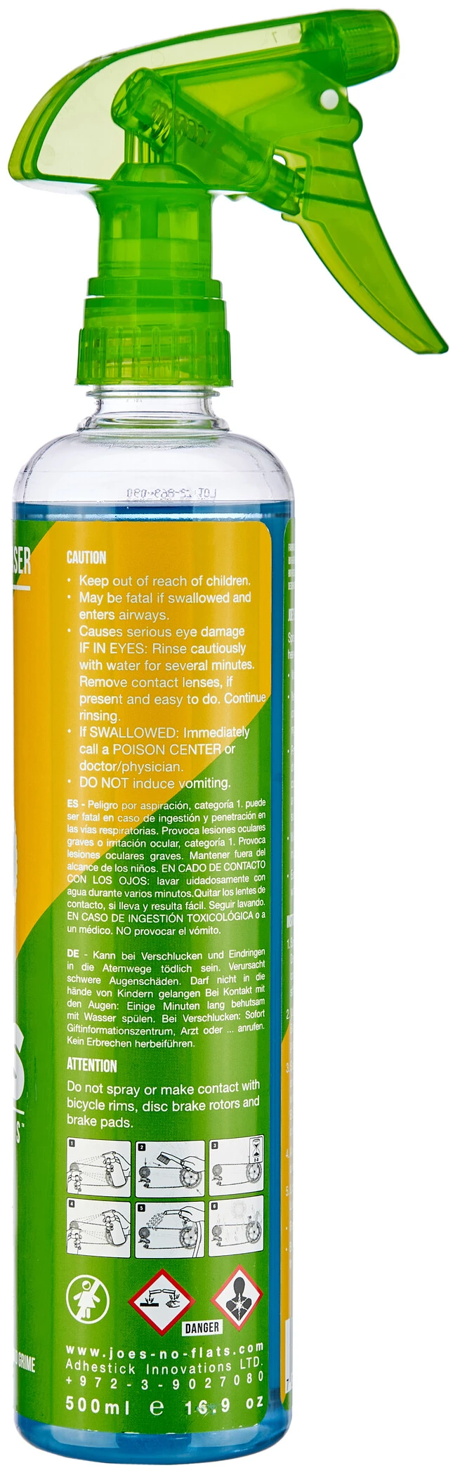 Grosses soldes ⌛ Joe's No-Flats Bio Dégraissant Vaporisateur 500ml 🔥 2 Grosses soldes ⌛ Joe's No-Flats Bio Dégraissant Vaporisateur 500ml 🔥 – Image 2