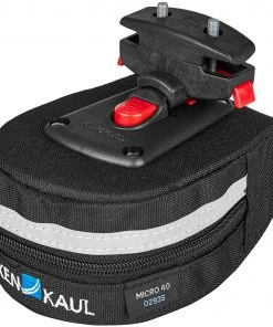 Coupon 👏 KlickFix Micro 40 Sac porte-bagages, noir ✨ -Accessoires Vélo Soldes klickfix micro 40 satteltasche schwarz 3