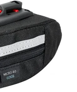 Coupon 👏 KlickFix Micro 40 Sac porte-bagages, noir ✨ -Accessoires Vélo Soldes klickfix micro 40 satteltasche schwarz 4