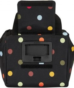 Coupon 👍 KlickFix Roomy Sacoche de guidon, bleu 👍 -Accessoires Vélo Soldes klickfix roomy handlebar bag dots 4