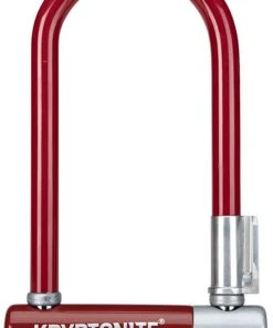 Promo ✨ Kryptonite KryptoLok Mini 7 Antivol en U, rouge 🥰