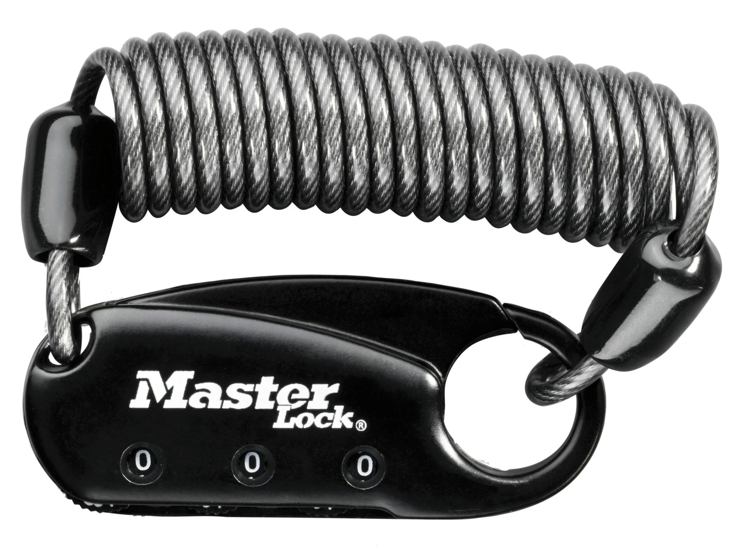 Nouveau ⭐ Masterlock 1551 Antivol à câble 900x60mm, noir ⌛ 1 Nouveau ⭐ Masterlock 1551 Antivol à câble 900x60mm, noir ⌛