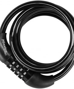 Offres 🥰 Masterlock 8221 Antivol 8x1800mm, noir ✔️