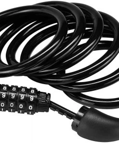 Offres 🥰 Masterlock 8221 Antivol 8x1800mm, noir ✔️ -Accessoires Vélo Soldes masterlock 8221 kabelschloss 8 mm x 1800 mm schwarz 3