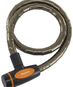 Sortie ✨ Masterlock 8228 PanzR Antivol 18x1000mm, rouge/noir 🔔