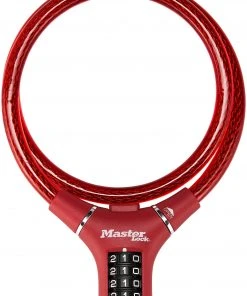 Les meilleures critiques de ⭐ Masterlock 8229 Antivol 12mm x 900mm, rouge ✨