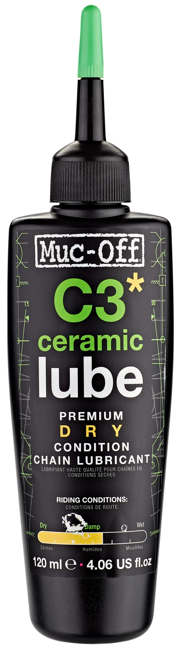 Tout neuf ✔️ Muc-Off C3 Dry Ceramic Lube Lubrifiant de chaîne 120ml 🔥 1 Tout neuf ✔️ Muc-Off C3 Dry Ceramic Lube Lubrifiant de chaîne 120ml 🔥