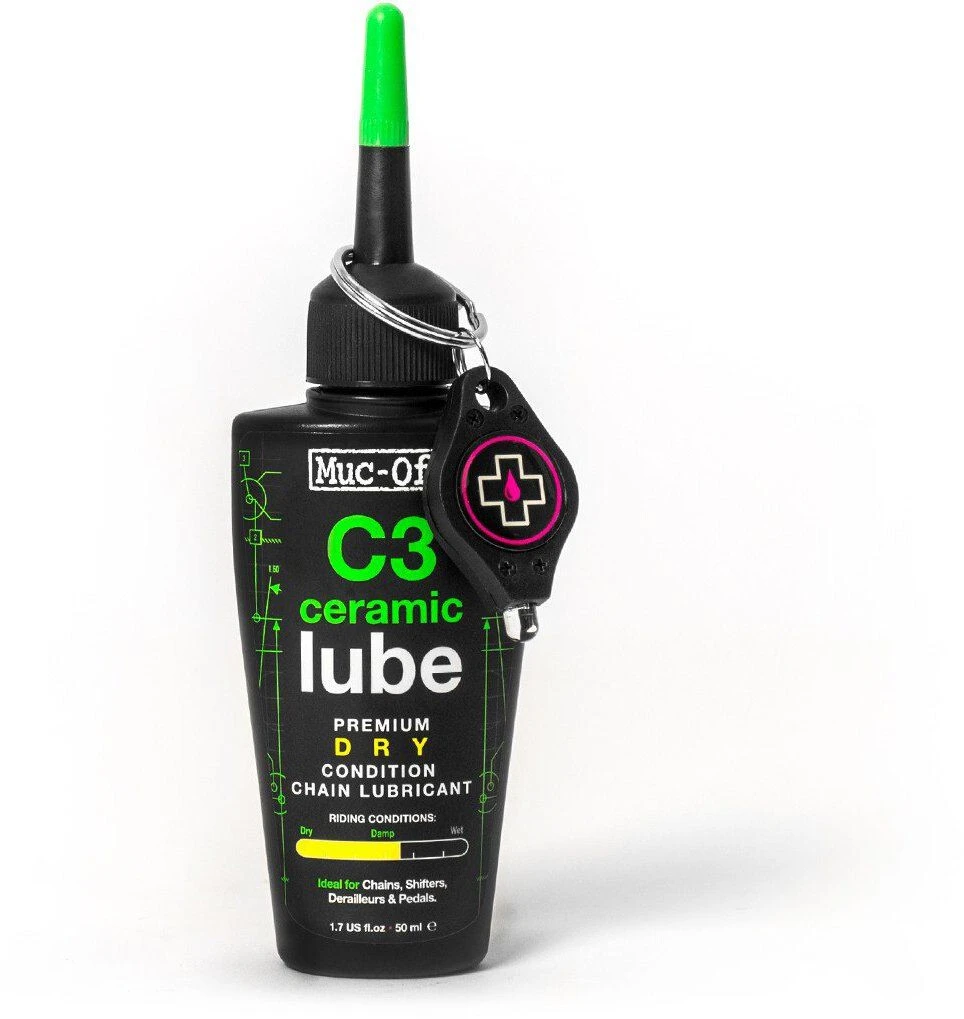 Tout neuf ✨ Muc-Off C3 Dry Ceramic Lube Lubrifiant de chaîne 50ml 🤩 2 Tout neuf ✨ Muc-Off C3 Dry Ceramic Lube Lubrifiant de chaîne 50ml 🤩 – Image 2