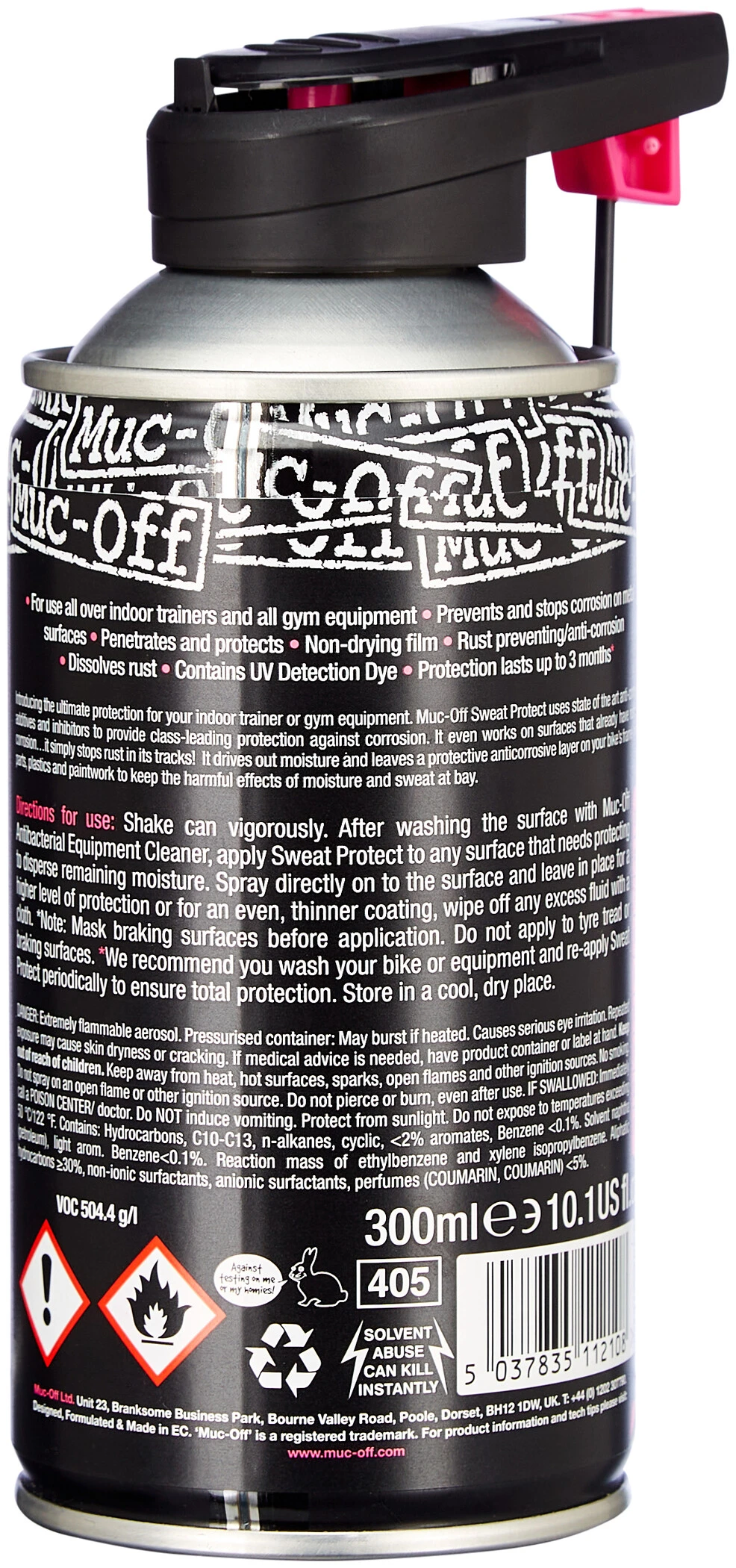 Acheter 👏 Muc-Off Sweat Protect Traitement Anti-corrosion 300ml 👏 2 Acheter 👏 Muc-Off Sweat Protect Traitement Anti-corrosion 300ml 👏 – Image 2