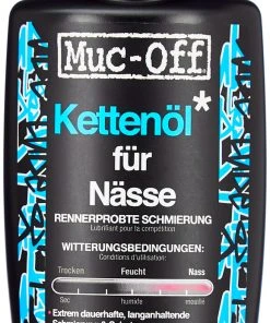 Grosses soldes ✔️ Muc-Off Wet Lube Lubrifiant de chaîne pour temps humide 120 ml 😉