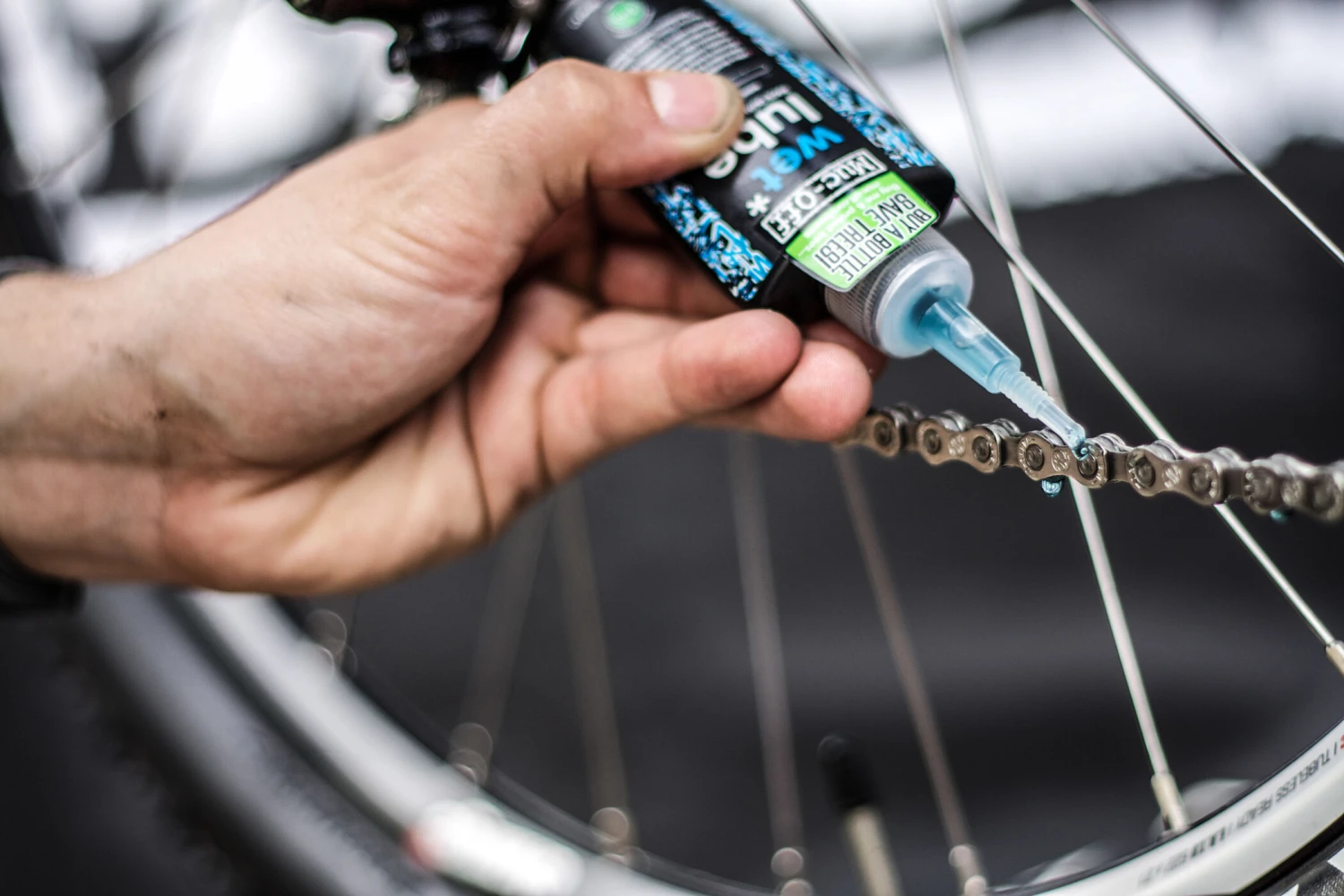 De gros ⌛ Muc-Off Wet Lube Chain Lubricant wax lubricant, 120 ml 🔔 3 De gros ⌛ Muc-Off Wet Lube Chain Lubricant wax lubricant, 120 ml 🔔 – Image 3