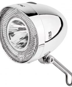 De gros 🔔 XLC LED Retro Éclairage avant fonctionnant sur piles Pour tous les vélos, noir 🎁