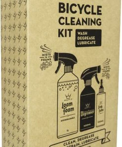 Budget ✔️ Peaty's Wash Degrease Lubricate Kit de nettoyage pour vélo 😍 -Accessoires Vélo Soldes peatys clean degrease lube starter pack 4