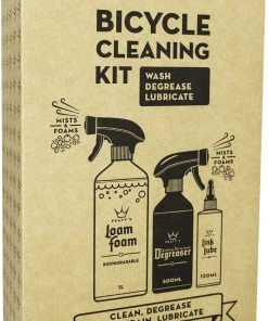 Budget ✔️ Peaty's Wash Degrease Lubricate Kit de nettoyage pour vélo 😍 -Accessoires Vélo Soldes peatys clean degrease lube starter pack 5