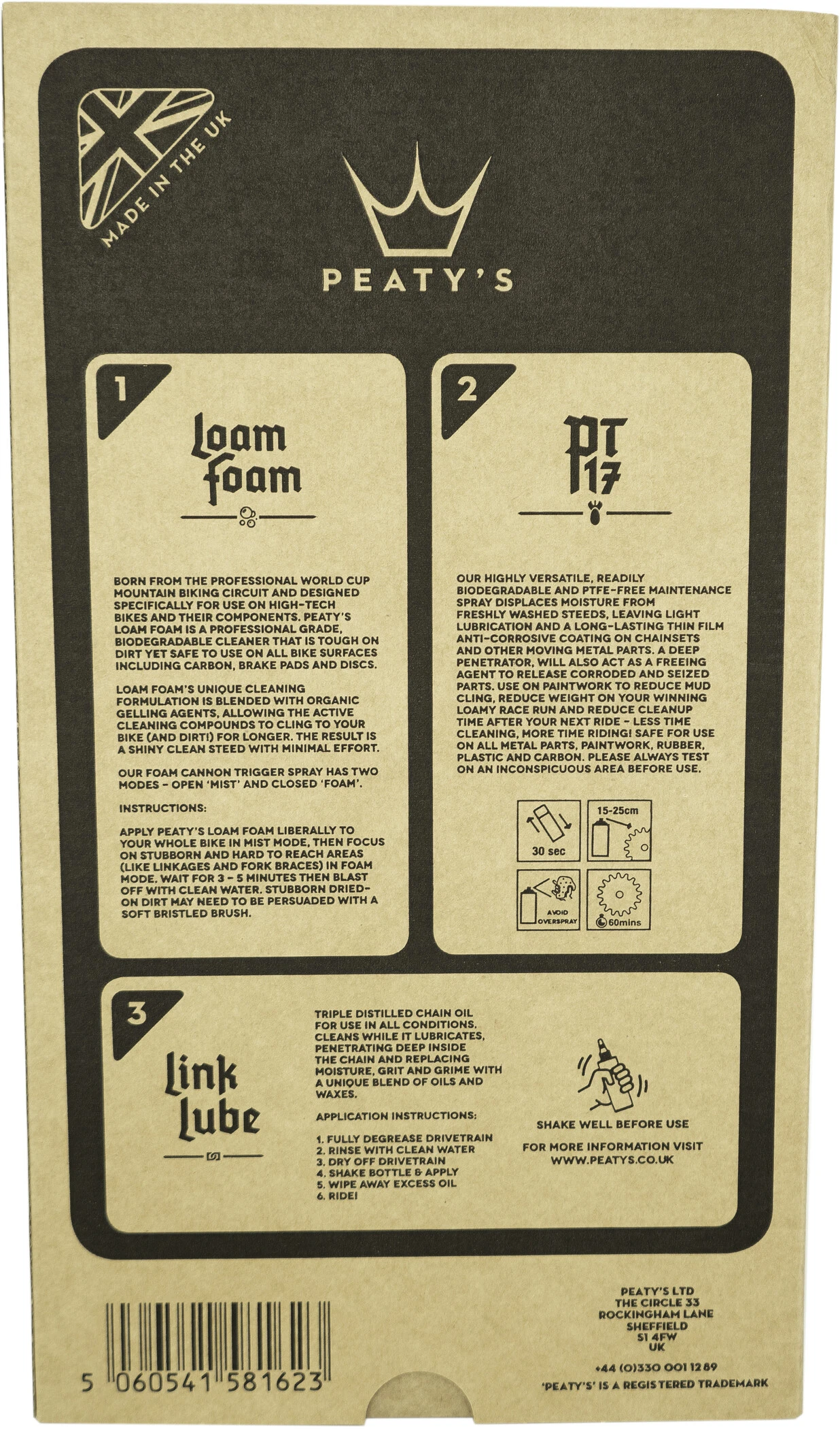 Bon marché ✔️ Peaty's Wash Prevent Lubricate Kit de nettoyage pour vélo 🧨 2 Bon marché ✔️ Peaty's Wash Prevent Lubricate Kit de nettoyage pour vélo 🧨 – Image 2