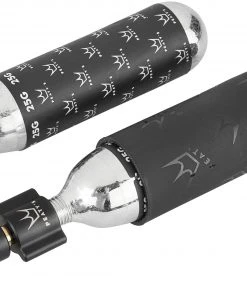 Vente flash âïž Peaty's Holeshot MTB Kit de gonflage de pneus au CO2 25g, noir/argent đ„