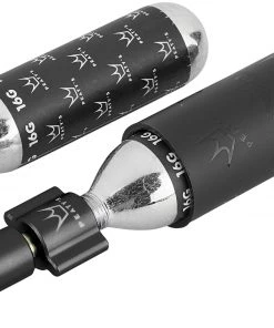Remise 🔥 Peaty's Holeshot Road/Gravel Kit de gonflage de pneus au CO2 16g, noir/Or ⭐