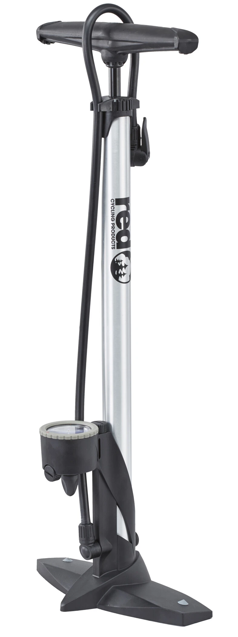 Meilleure affaire 🌟 Red Cycling Products Big Air One Alu Pompe, gris/noir ⭐ 2 Meilleure affaire 🌟 Red Cycling Products Big Air One Alu Pompe, gris/noir ⭐ – Image 2