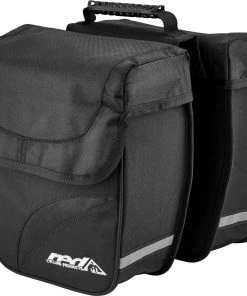 Nouveau ✨ Red Cycling Products Double City Bag Sacoche vélo, noir ✨