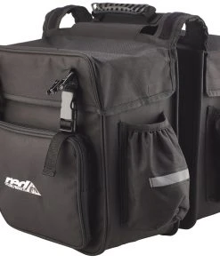 Budget 🤩 Red Cycling Products Grand Touring Bag Sacoche vélo, noir ✨ -Accessoires Vélo Soldes red cycling products grand touring bag gepaecktraegertasche schwarz 3