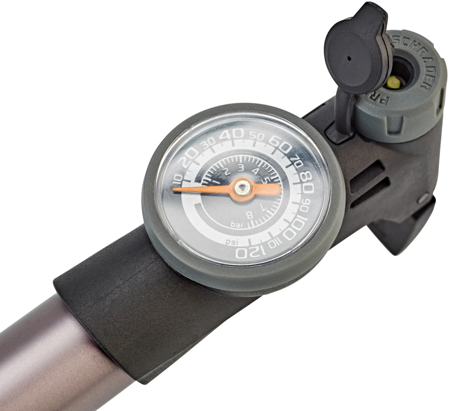 Promo 🧨 Red Cycling Products HV/HP Aluminium Mini pompe, argent/noir ✨ 4 Promo 🧨 Red Cycling Products HV/HP Aluminium Mini pompe, argent/noir ✨ – Image 4