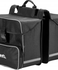 Meilleure vente 😍 Red Cycling Products Premium Double Bag Sacoche vélo, noir 😍