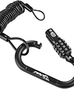 Le moins cher 🔔 Red Cycling Products Pocket Hook Antivol 3mm x 1200mm, noir ❤️ -Accessoires Vélo Soldes red cycling products secure pocket hook lock 3mm x 1200mm black 2