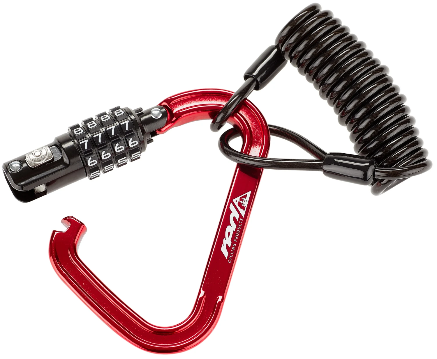 Bon marché 🔔 Red Cycling Products Pocket Hook Antivol 4mm x 1200mm, rouge/noir ✨ 2 Bon marché 🔔 Red Cycling Products Pocket Hook Antivol 4mm x 1200mm, rouge/noir ✨ – Image 2