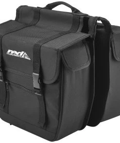 Sortie ✨ Red Cycling Products Travel Double Bag Sacoche vélo, noir ⌛